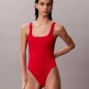 Bañador de una pieza de ropa interior moldeadora Ck Icon