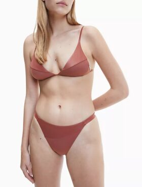 Baja de bikini cheeky de cintura alta Core Essentials
