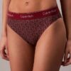 Bikini con logotipo moderno para las partes de abajo Bikini con logotipo moderno para las partes de abajo
