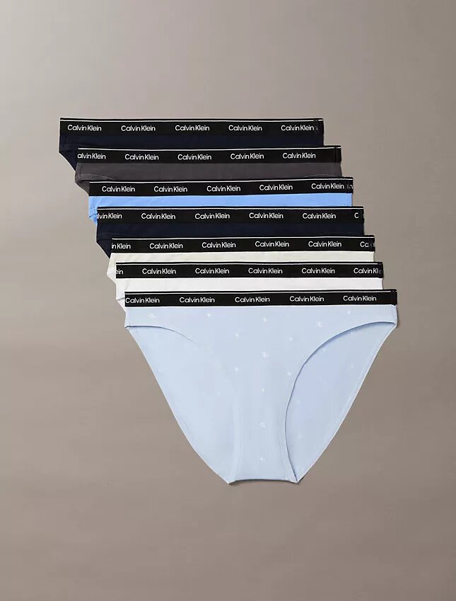 Bikini de 7 piezas con logotipo icónico Bikini de 7 piezas con logotipo icónico