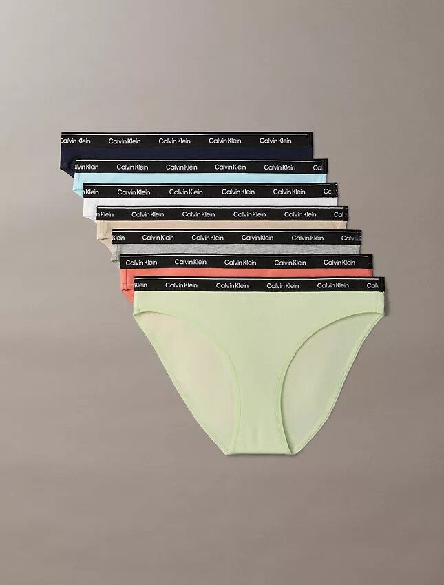 Bikini de 7 piezas con logotipo icónico Bikini de 7 piezas con logotipo icónico