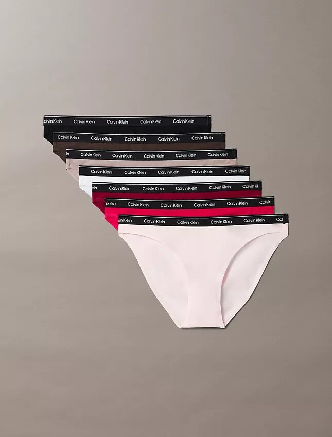 Bikini de 7 piezas con logotipo icónico Bikini de 7 piezas con logotipo icónico