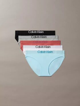 Bikini de algodón 100 % en paquete de 5