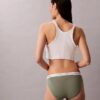 Bikini de algodón elástico acanalado Bikini de algodón elástico acanalado