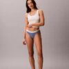 Bikini de algodón elástico acanalado Bikini de algodón elástico acanalado