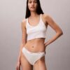 Bikini de algodón elástico acanalado Bikini de algodón elástico acanalado