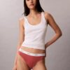 Bikini de algodón elástico acanalado Bikini de algodón elástico acanalado