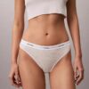 Bikini de algodón elástico acanalado Bikini de algodón elástico acanalado