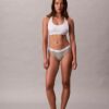 Bikini de algodón elástico acanalado Bikini de algodón elástico acanalado