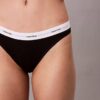 Bikini de algodón elástico acanalado Bikini de algodón elástico acanalado