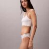 Bikini de algodón elástico acanalado Bikini de algodón elástico acanalado