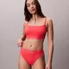 Bikini de baño liso CK Icon