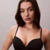 Bikini de cintura alta elástico de Microfiber con Monogram gráfico Bikini de cintura alta elástico de Microfiber con Monogram gráfico