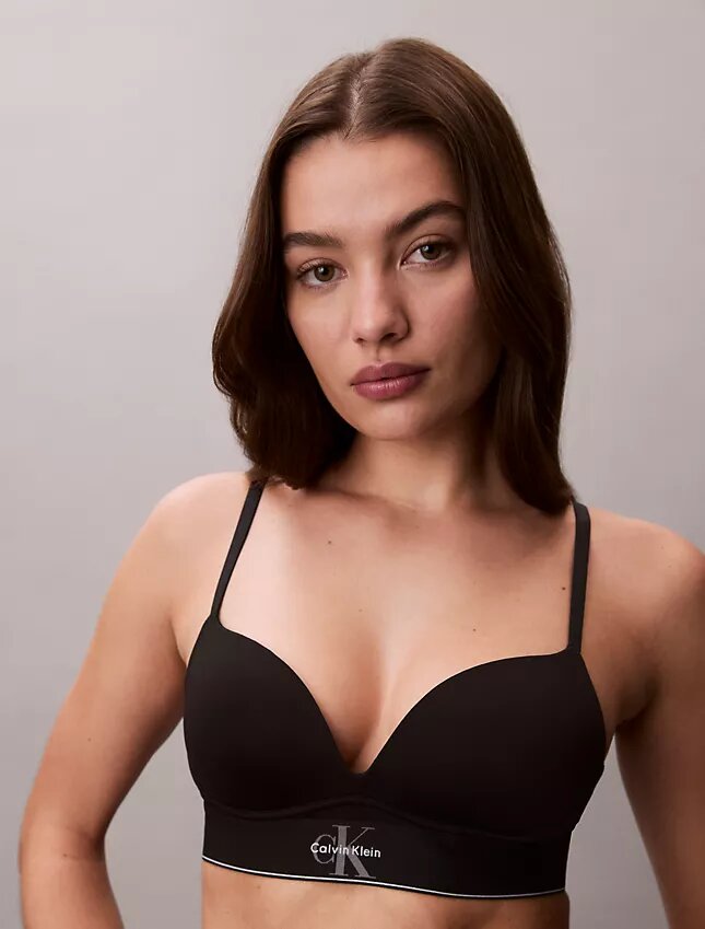 Bikini de cintura alta elástico de Microfiber con Monogram gráfico Bikini de cintura alta elástico de Microfiber con Monogram gráfico