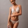 Bikini de encaje floral negro CK Black Bikini de encaje floral negro CK Black