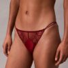 Bikini de encaje floral negro de CK Black Bikini de encaje floral negro de CK Black