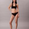 Bikini de microfibra sin costuras con tejido acanalado, paquete de 3