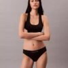 Bikini de microfibra sin costuras con tejido acanalado, paquete de 3
