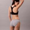 Bikini de microfibra sin costuras con tejido acanalado, paquete de 3