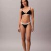 Bikini de tiras de algodón elástico acanalado, paquete de 3 Bikini de tiras de algodón elástico acanalado, paquete de 3