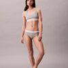 Bikini Hipster de cintura baja con ribete elástico de Cotton Stretch