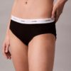 Bikini Hipster de cintura baja con ribete elástico de Cotton Stretch