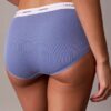 Bikini Hipster de cintura baja con ribete elástico de Cotton Stretch