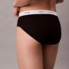 Bikini Hipster de cintura baja con ribete elástico de Cotton Stretch