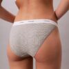 Bikini tanga de algodón elástico acanalado Bikini tanga de algodón elástico acanalado