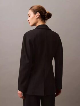 Blazer clásico Dolman de tacto suave