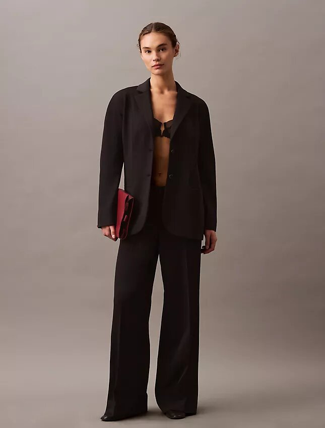 Blazer clásico Dolman de tacto suave Blazer clásico Dolman de tacto suave
