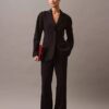 Blazer clásico Dolman de tacto suave Blazer clásico Dolman de tacto suave
