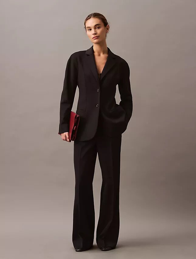 Blazer clásico Dolman de tacto suave Blazer clásico Dolman de tacto suave