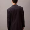 Blazer de doble botonadura en mezcla de gabardina de lana