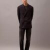 Blazer de doble botonadura en mezcla de gabardina de lana