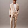 Blazer de mezcla de lino
