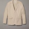 Blazer de mezcla de lino