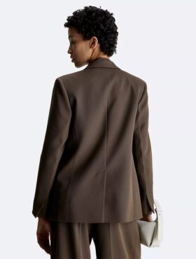 Blazer de sarga de lana