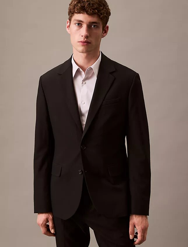 Blazer elástico refinado Blazer elástico refinado
