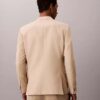 Blazer entallado de mezcla de lino Blazer entallado de mezcla de lino