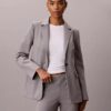 Blazer slim de ponte Blazer slim de ponte