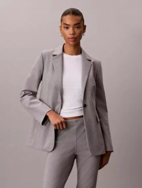 Blazer slim de ponte