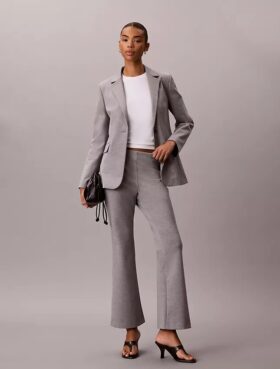 Blazer slim de ponte