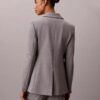 Blazer slim de ponte Blazer slim de ponte