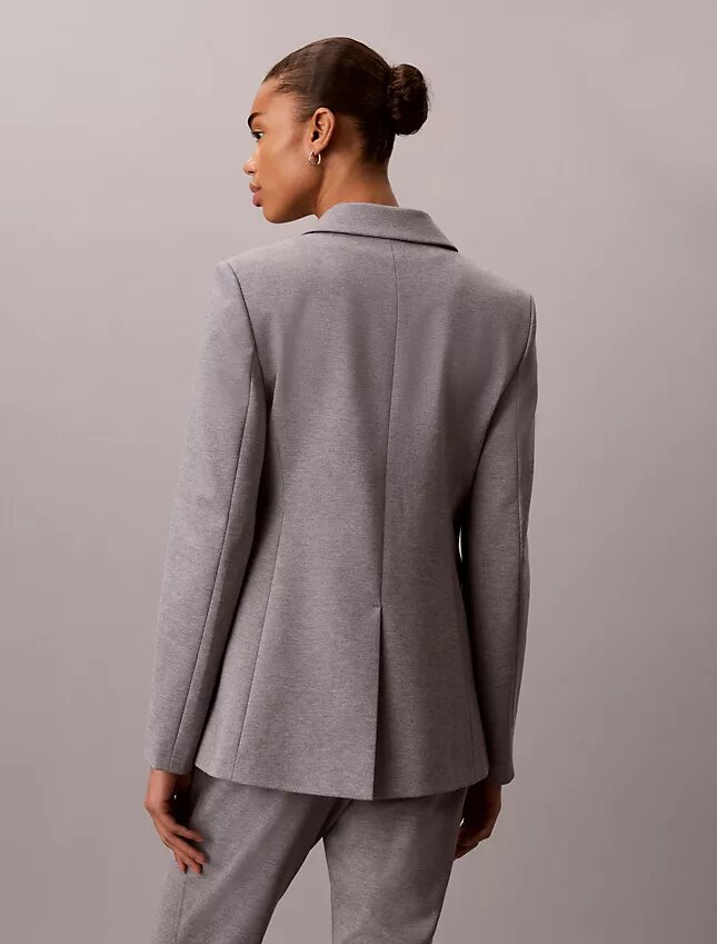 Blazer slim de ponte Blazer slim de ponte