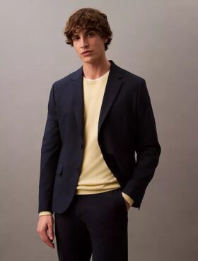 Blazer slim refinado