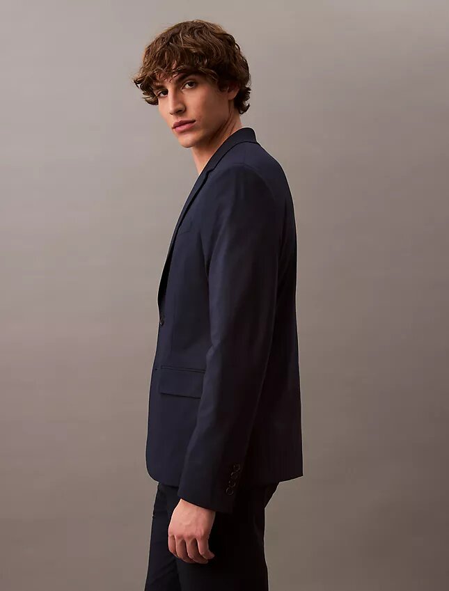 Blazer slim refinado Blazer slim refinado