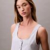 Blusa de popelín con botones