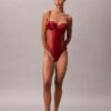 Body de encaje floral negro de CK Black Body de encaje floral negro de CK Black