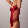 Body de encaje floral negro de CK Black Body de encaje floral negro de CK Black